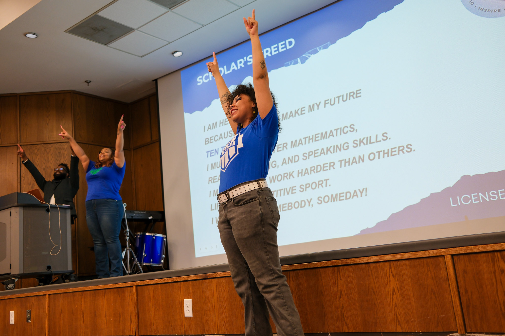 Attendees engaged in Student Success Summit activities